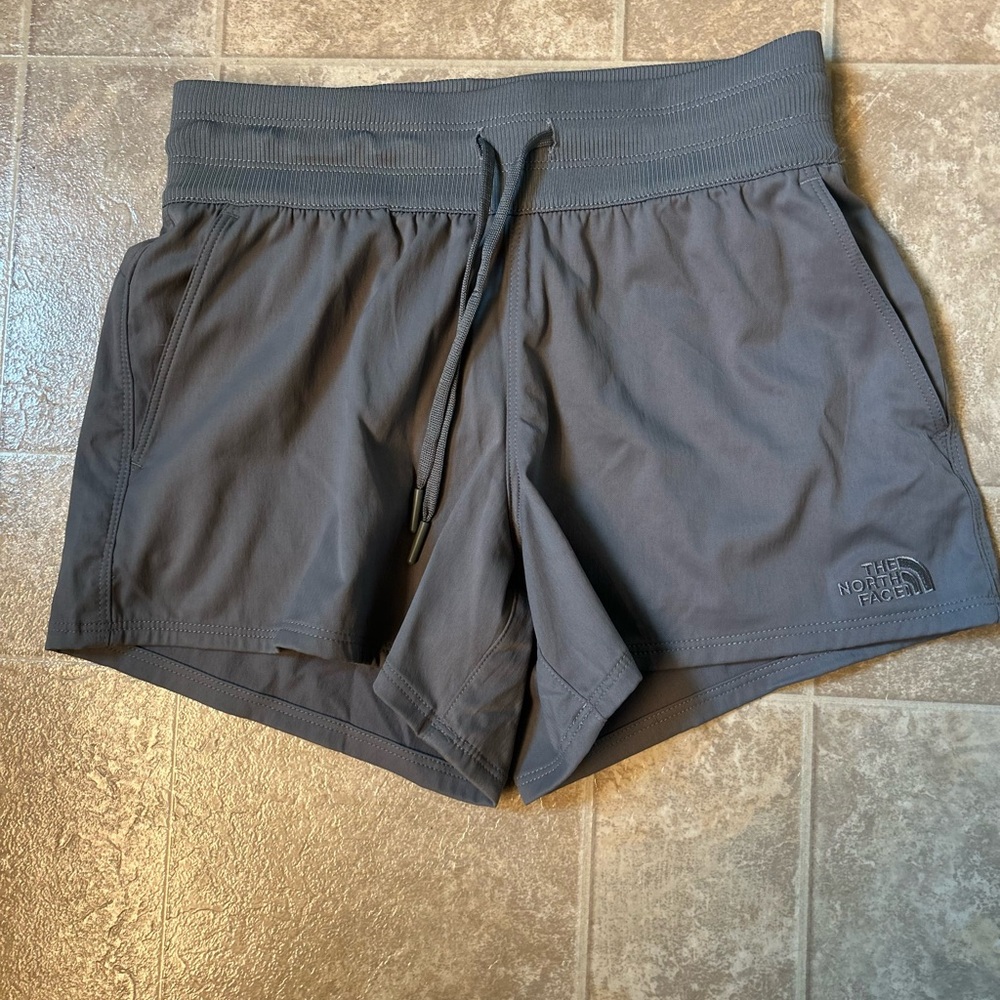 The North Face Women's Charcoal Athletic Shorts